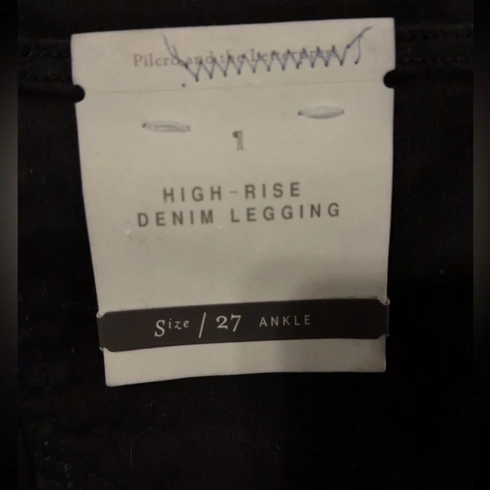 NWT- Anthropologie Pilcro and the Letterpress High-Rise Denim Leggings - Picture 6 of 6